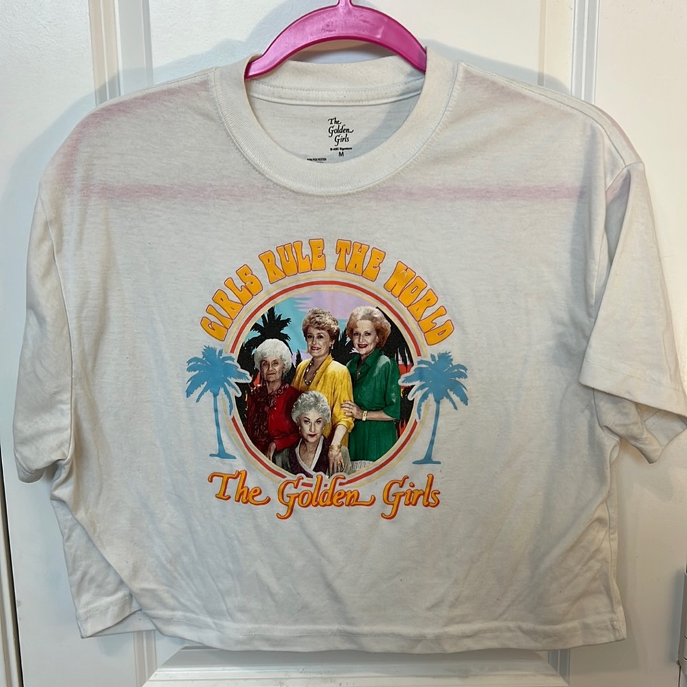 Golden Girls cutoff tee. Size medium.